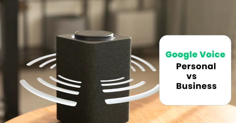 google voice personal ves business