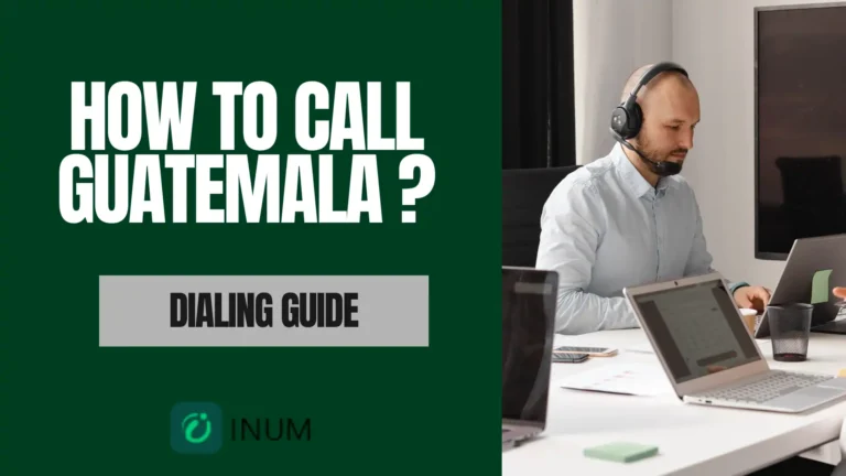 How to Call Guatemala from the US