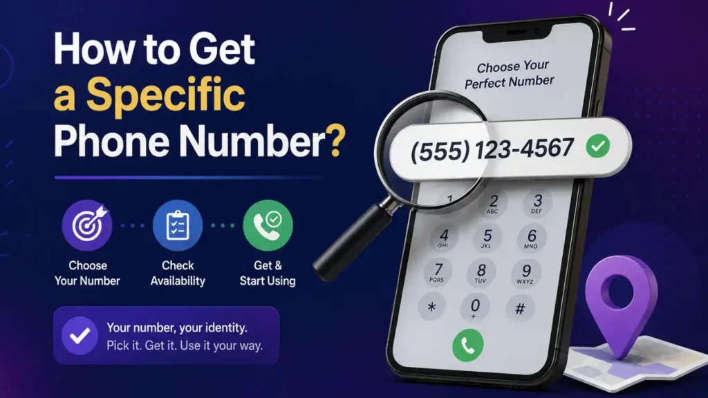 How to get a specific phone number