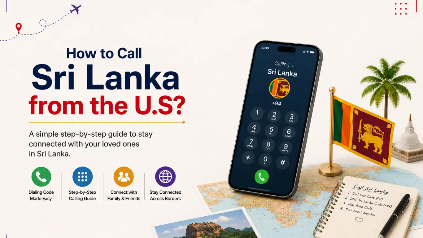 How to Call Sri Lanka from the U.S