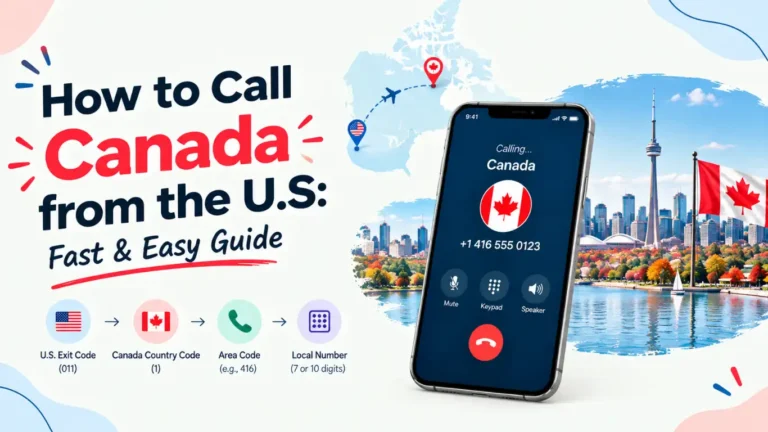How to Call Canada from the US Fast & Easy Guide